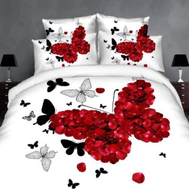 Lenjerie de pat digital print 3d (3d-pr4)