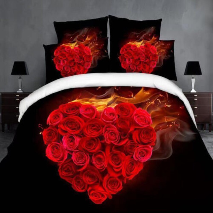 Lenjerie de pat digital print 3d (3d-pr6)