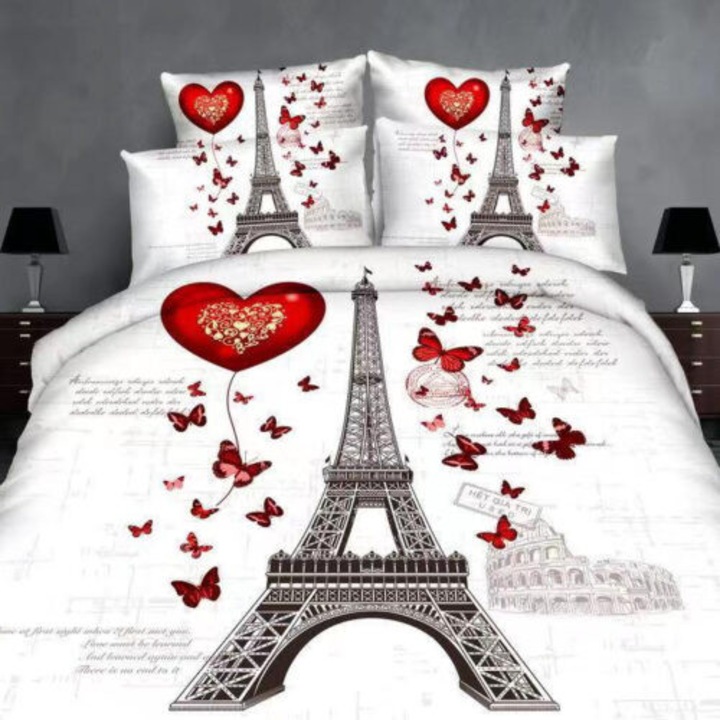 Lenjerie de pat digital print 3d (3d-pr2)