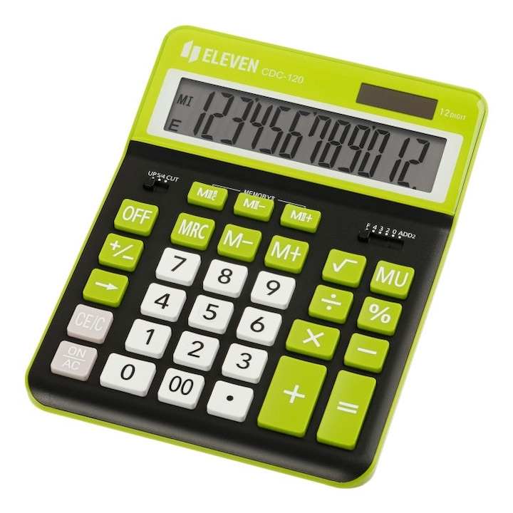 Calculator de birou 12 digiti, 206 x 155 x 35 mm, Eleven CDC120