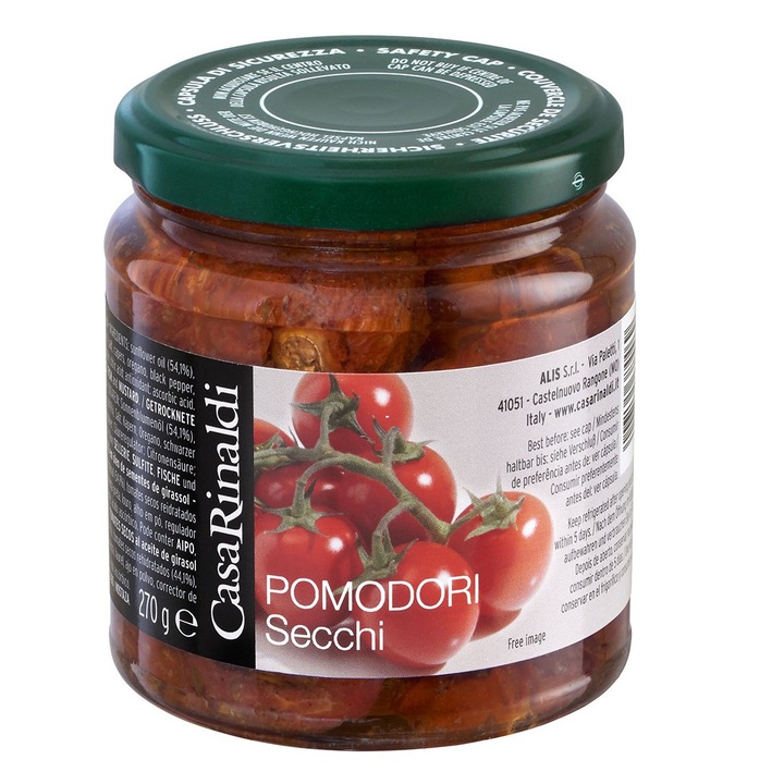 Rosii uscate in ulei vegetal 270g Casa Rinaldi