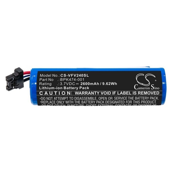 Cameron sino li-ion akkumulátor, 3.7v, 2600mAh, kompatibilis verifone bpk474-001 kompatibilis-vel