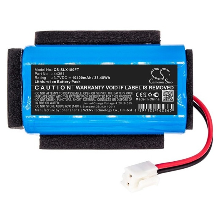 Cameron sino li-ion akkumulátor, 3.7v, 10400mAh, kompatibilis streamlight 44350 kompatibilis-vel
