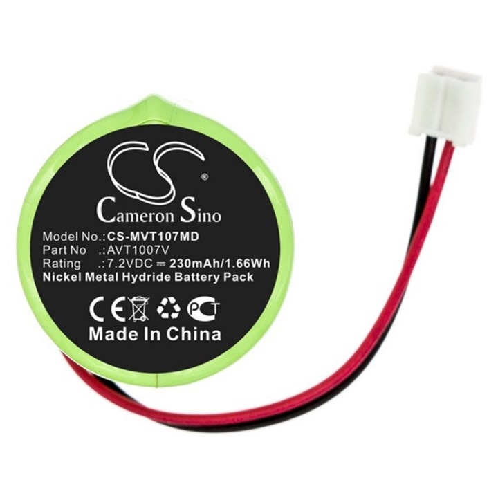 Cameron sino ni-mh akkumulátor, 7.2v, 230mAh, kompatibilis imx avt1007v kompatibilis-vel