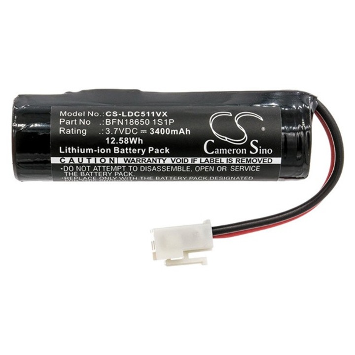Cameron sino li-ion akkumulátor, 3.7v, 3400mAh, kompatibilis leifheit bfn186501s1p kompatibilis-vel