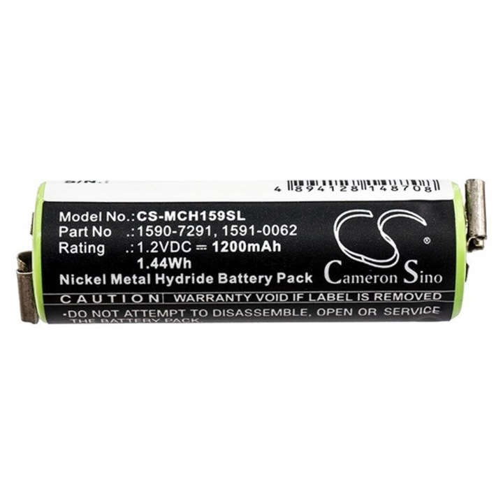Cameron sino ni-mh akkumulátor, 1.2v, 1200mAh, kompatibilis moser 1590-7291 kompatibilis-vel