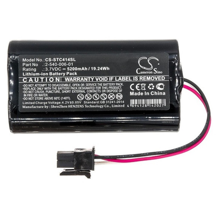 Cameron sino li-ion akkumulátor, 3.7v, 5200mAh, kompatibilis soundcast 2-540-006-01 kompatibilis-vel