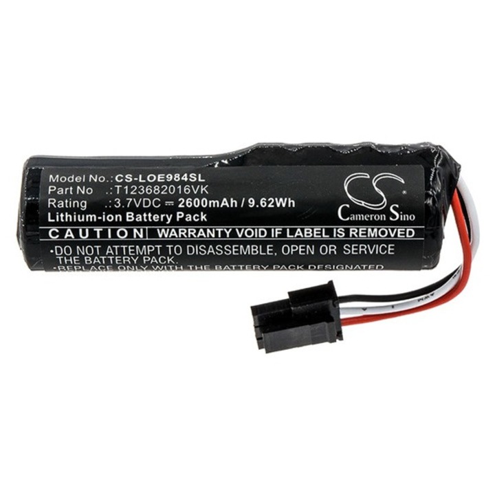 Cameron sino li-ion akkumulátor, 3.7v, 2600mAh, kompatibilis logitech t123682016vk kompatibilis-vel