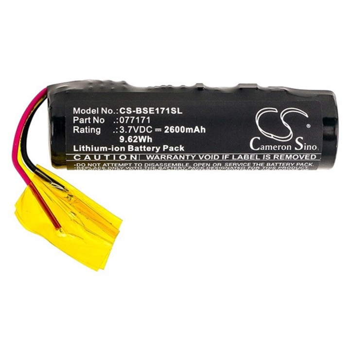 Cameron sino li-ion akkumulátor, 3.7v, 2600mAh, kompatibilis bose 077171 kompatibilis-vel