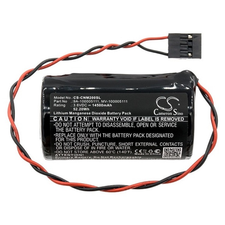 Cameron sino li-mno2 akkumulátor, 3.6v, 14500mAh, kompatibilis cameron nuflo 9a-100005111 kompatibilis-vel