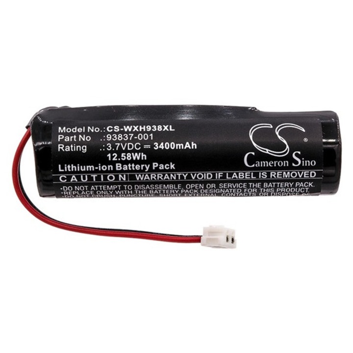 Cameron sino li-ion akkumulátor, 3.7v, 3400mAh, kompatibilis wahl 93837-001 kompatibilis-vel