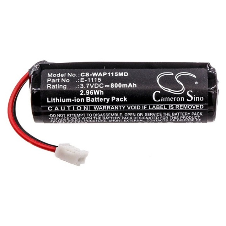 Cameron sino li-ion akkumulátor, 3.7v, 800mAh, kompatibilis woodpecker e-1115 kompatibilis-vel
