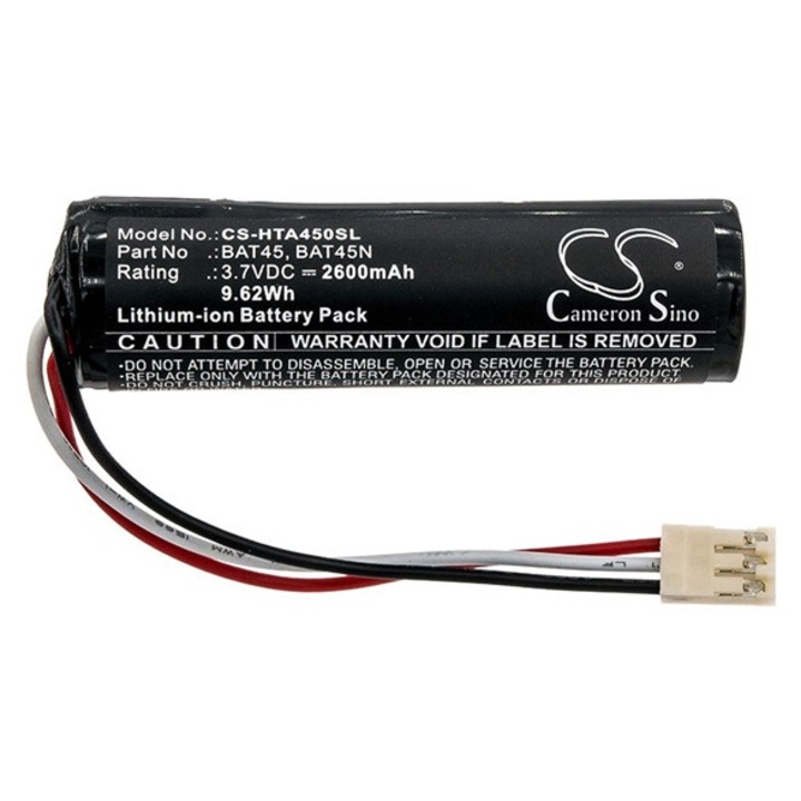 Cameron sino li-ion akkumulátor, 3.7v, 2600mAh, kompatibilis ht instruments bat45 kompatibilis-vel