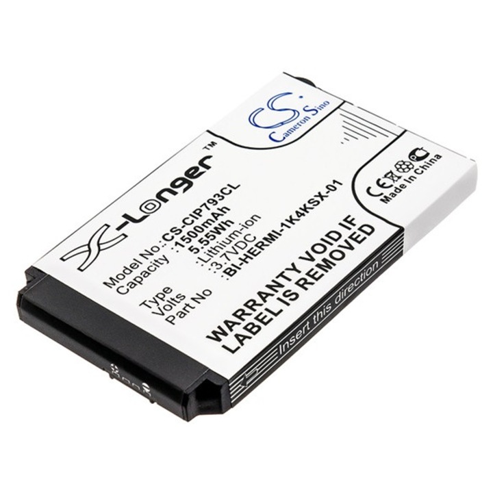 Cameron sino li-ion akkumulátor, 3.7v, 1500mAh, kompatibilis cisco bi-hermi-1k4ksx-01 kompatibilis-vel