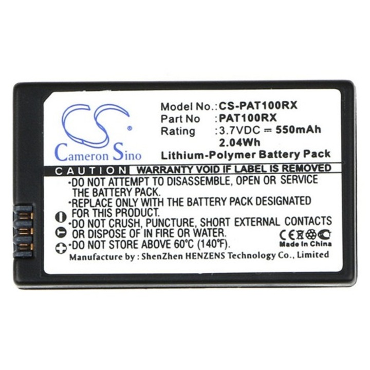 Cameron sino li-polymer akkumulátor, 3.7v, 550mAh, kompatibilis parrot pf070238 kompatibilis-vel