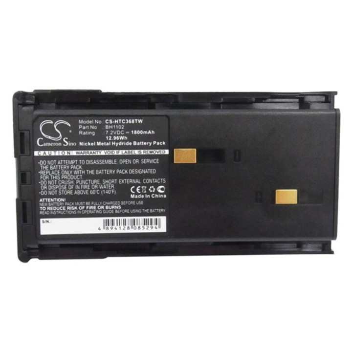Cameron sino ni-mh akkumulátor, 7.2v, 1800mAh, kompatibilis hyt bh1102 kompatibilis-vel