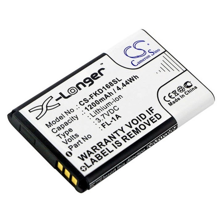 Cameron sino li-ion akkumulátor, 3.7v, 1200mAh, kompatibilis fukuda fl-1a kompatibilis-vel