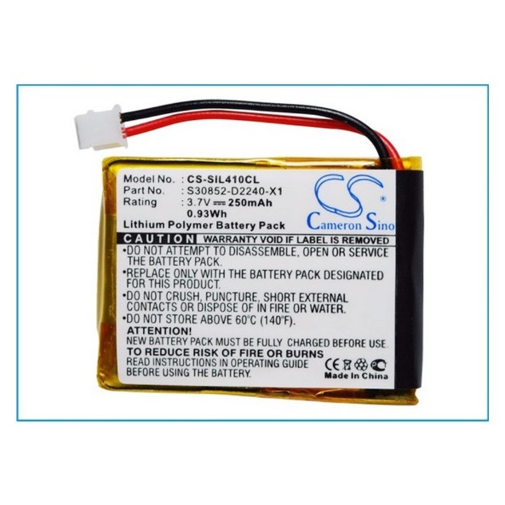 Cameron sino li-ion akkumulátor, 3.7v, 250mAh, kompatibilis siemens f39033-v328-c901 kompatibilis-vel