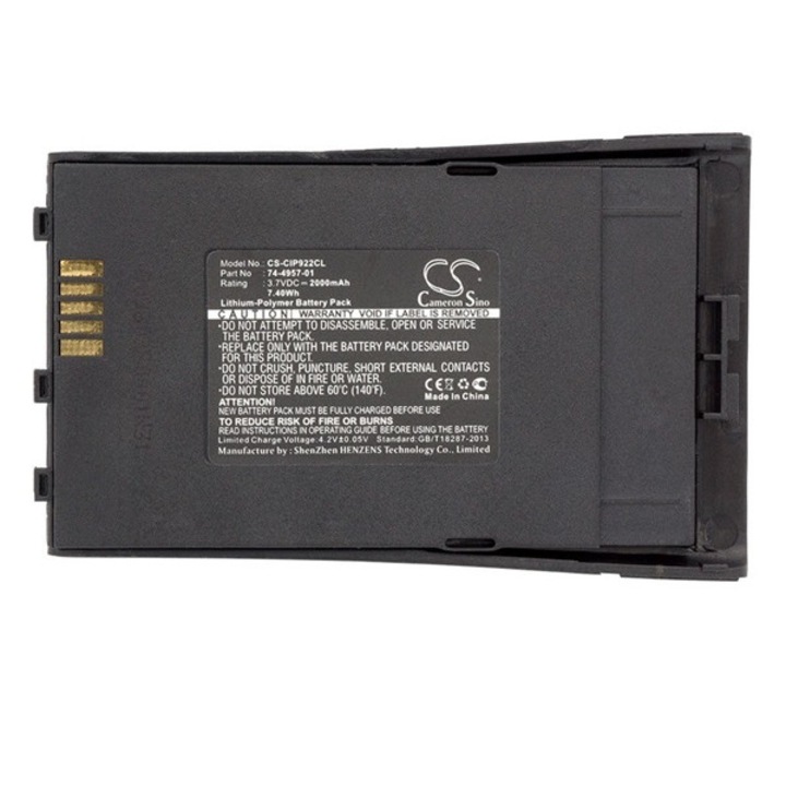 Cameron sino li-polymer akkumulátor, 3.7v, 2000mAh, kompatibilis cisco 74-4957-01 kompatibilis-vel