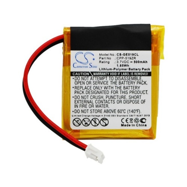 Cameron sino li-polymer akkumulátor, 3.7v, 500mAh, kompatibilis ge 5-2682 kompatibilis-vel