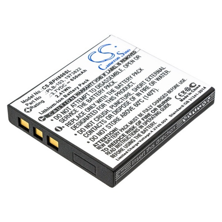 Cameron sino li-ion akkumulátor, 3.7v, 650mAh, kompatibilis bang & olufsen 1973822 kompatibilis-vel
