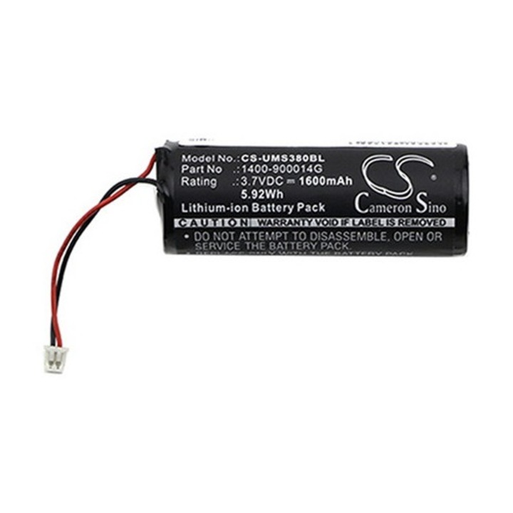 Cameron sino li-ion akkumulátor, 3.7v, 1600mAh, kompatibilis unitech 1400-900014g kompatibilis-vel
