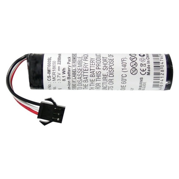 Cameron sino li-ion akkumulátor, 3.7v, 2200mAh, kompatibilis altec lansing mcr18650 kompatibilis-vel