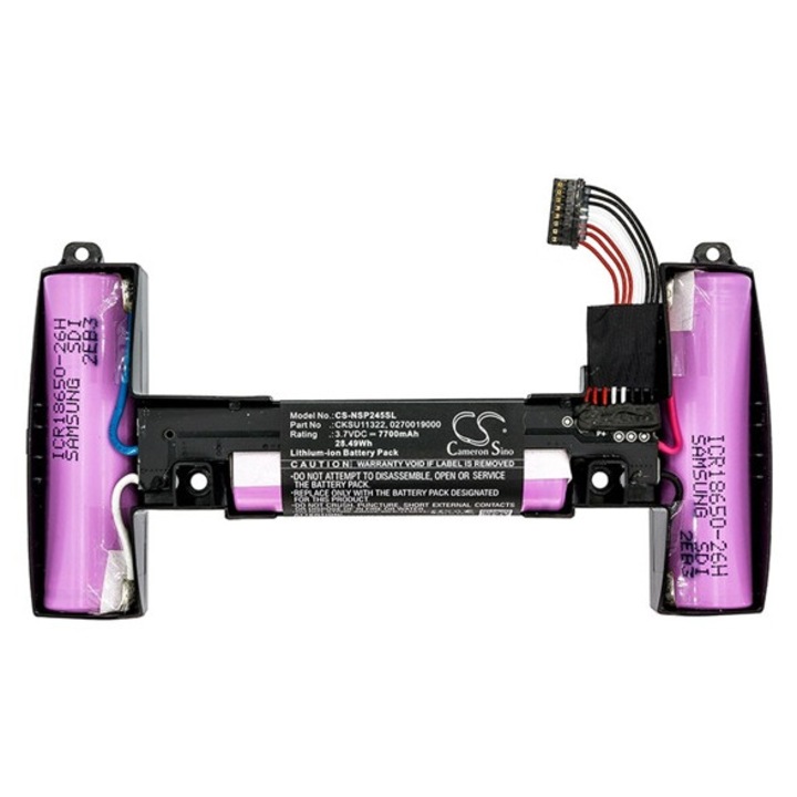 Cameron sino li-ion akkumulátor, 3.7v, 7700mAh, kompatibilis nvidia 027-0012-000 kompatibilis-vel