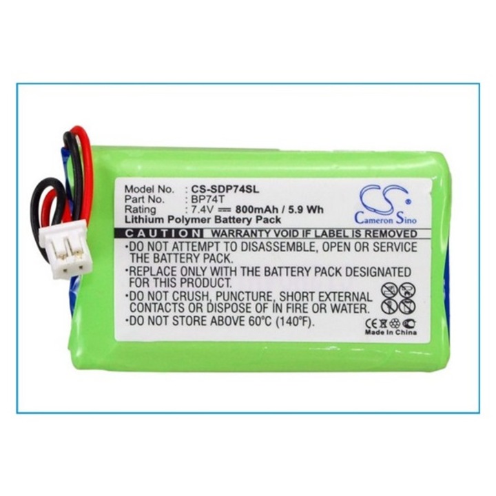 Cameron sino li-polymer akkumulátor, 7.4v, 800mAh, kompatibilis dogtra bp74t kompatibilis-vel