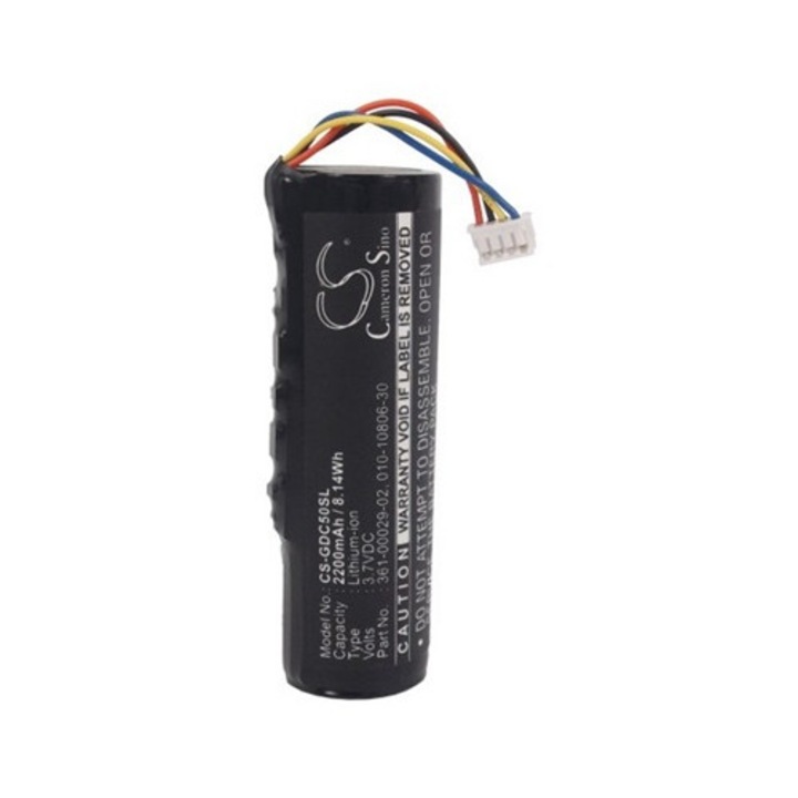 Cameron sino li-ion akkumulátor, 3.7v, 2200mAh, kompatibilis garmin 010-10806-30 kompatibilis-vel