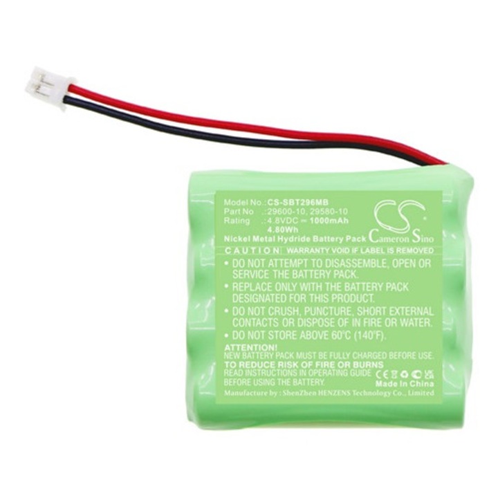 Cameron sino ni-mh akkumulátor, 4.8v, 1000mAh, kompatibilis summer 29580-10 zöld-vel