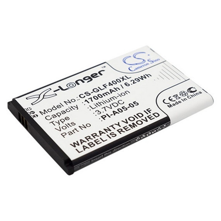 Cameron sino li-ion akkumulátor, 3.7v, 1700mAh, kompatibilis golf buddy li-a02-04 -vel