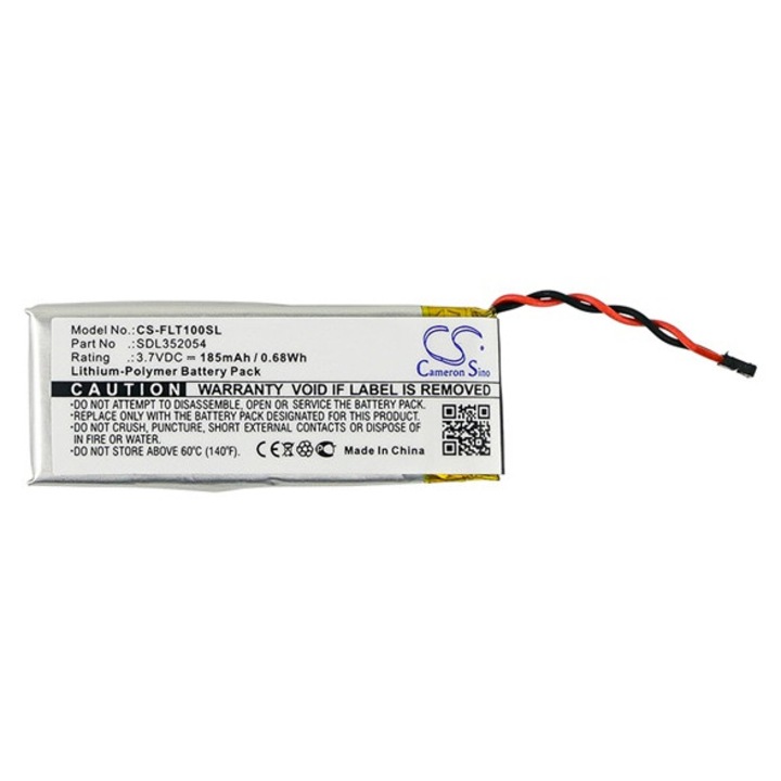Cameron sino li-polymer akkumulátor, 3.7v, 185mAh, kompatibilis flir sdl352054 -vel
