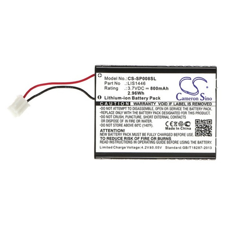 Cameron sino li-ion akkumulátor, 3.7v, 800mAh, kompatibilis sony lis1446 -vel