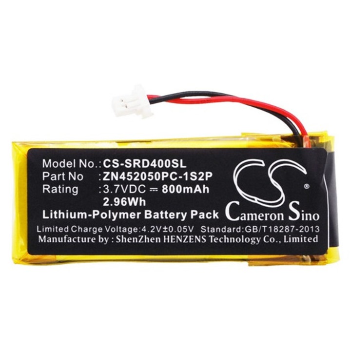 Cameron sino li-polymer akkumulátor, 3.7v, 800mAh, kompatibilis cardo bat00002 -vel