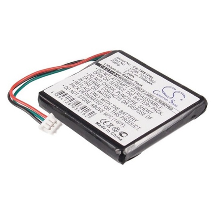 Cameron sino li-ion akkumulátor, 3.7v, 770mAh, kompatibilis tomtom ahl03706001 -vel
