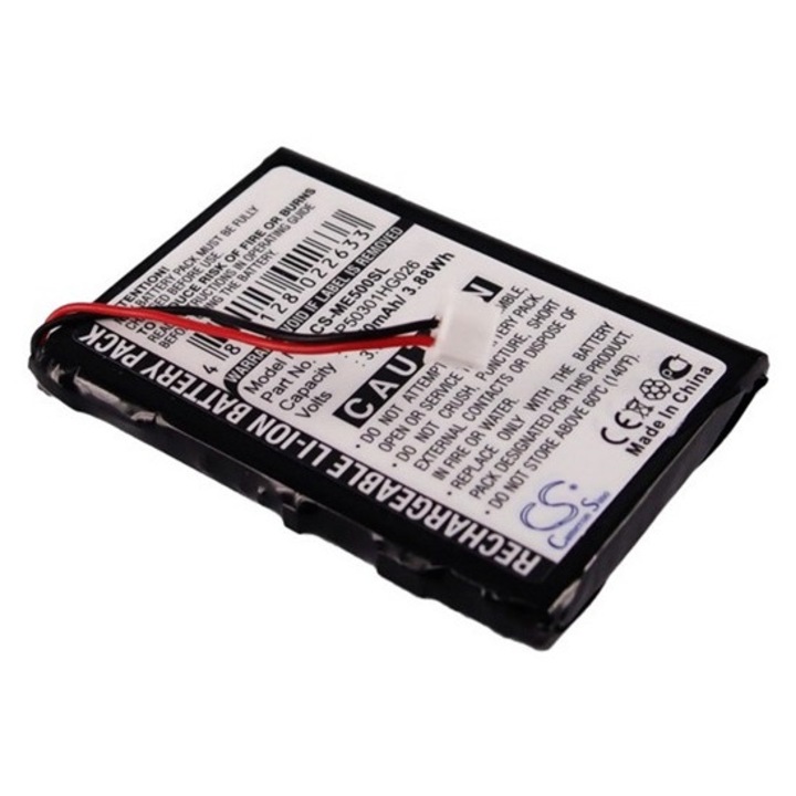 Cameron sino li-ion akkumulátor, 3.7v, 1050mAh, kompatibilis skygolf gp50301hg026 -vel