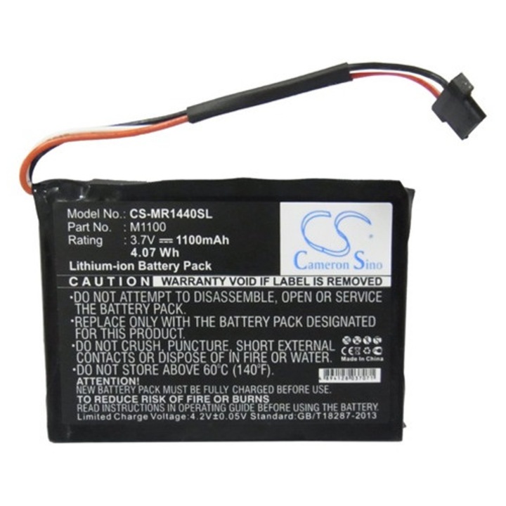 Cameron sino li-ion akkumulátor, 3.7v, 1100mAh, kompatibilis magellan m1100 -vel