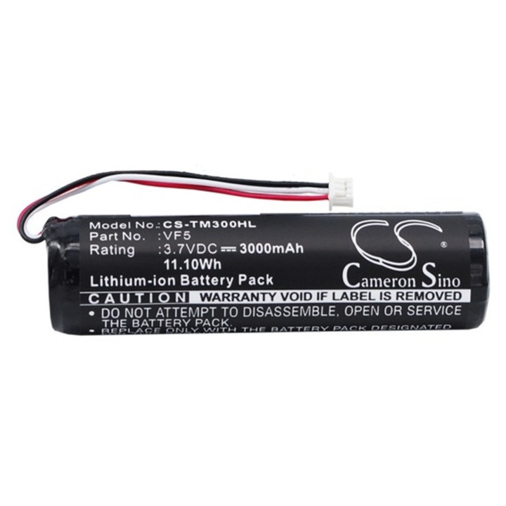 Cameron sino li-ion akkumulátor, 3.7v, 3000mAh, kompatibilis tomtom vf5 -vel