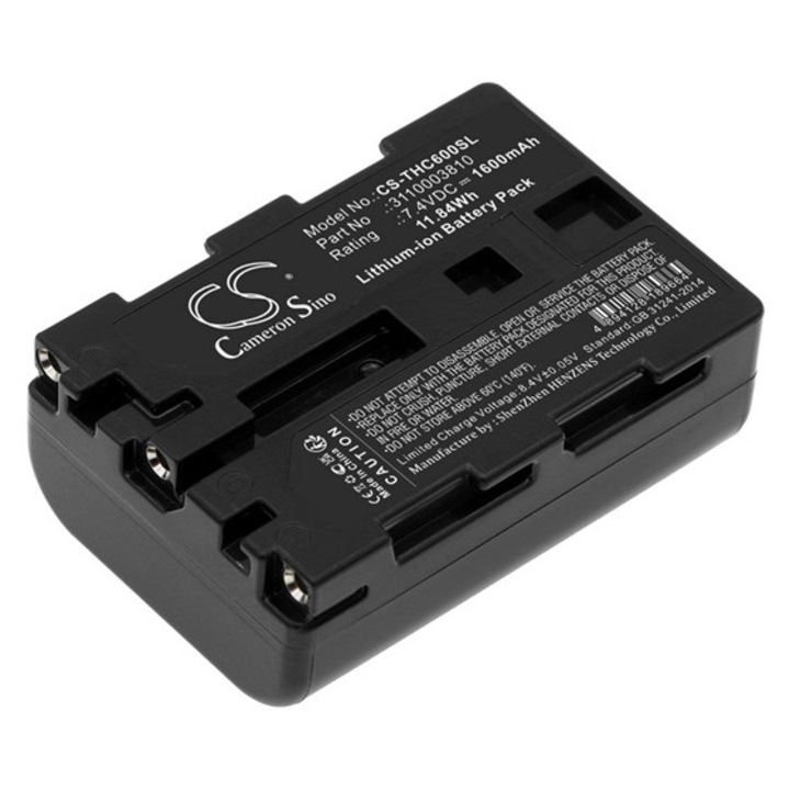 Cameron sino li-ion akkumulátor, 7, 4v, 1600mAh, kompatibilis trotech 3110003810 -vel