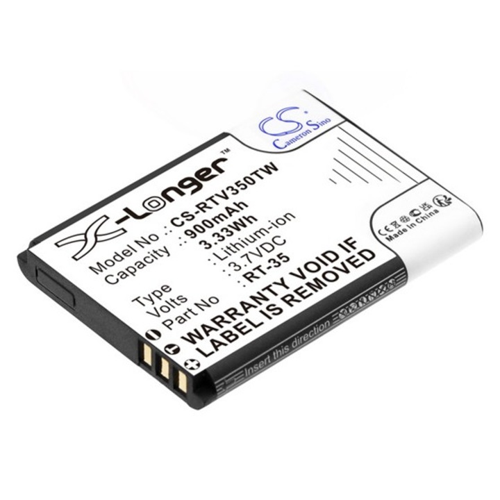 Cameron sino li-ion akkumulátor, 3, 7v, 900mAh, kompatibilis retevis rt-35 -vel
