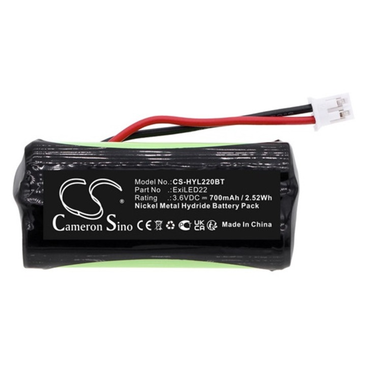 Cameron sino ni-mh akkumulátor, 3, 6v, 700mAh, kompatibilis honeywell 290180 -vel