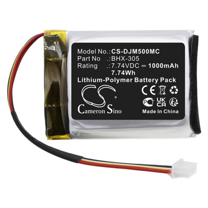 Cameron sino li-polymer akkumulátor, 7.74v, 1000mAh, kompatibilis dji bhx-305 -vel