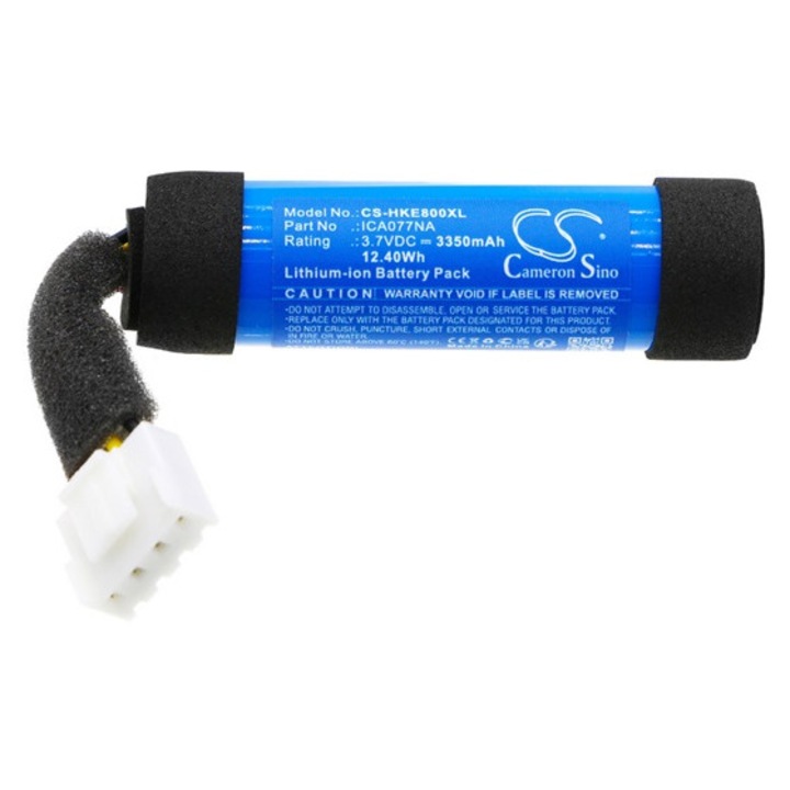 Cameron sino li-ion akkumulátor, 3, 7v, 3350mAh, kompatibilis harman, kardon ica077na kék-vel