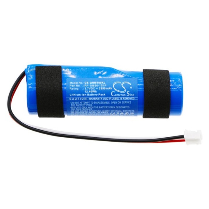 Cameron sino li-ion akkumulátor, 3, 7v, 3350mAh, kompatibilis groove onn rf-18650-1s1p kék-vel