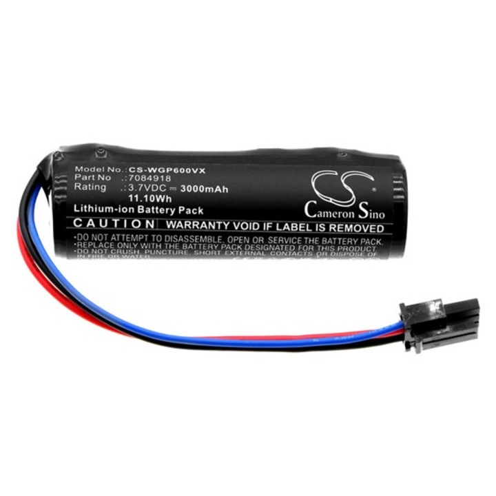 Cameron sino li-ion akkumulátor, 3, 7v, 3000mAh, kompatibilis wolf garten 7084066 -vel