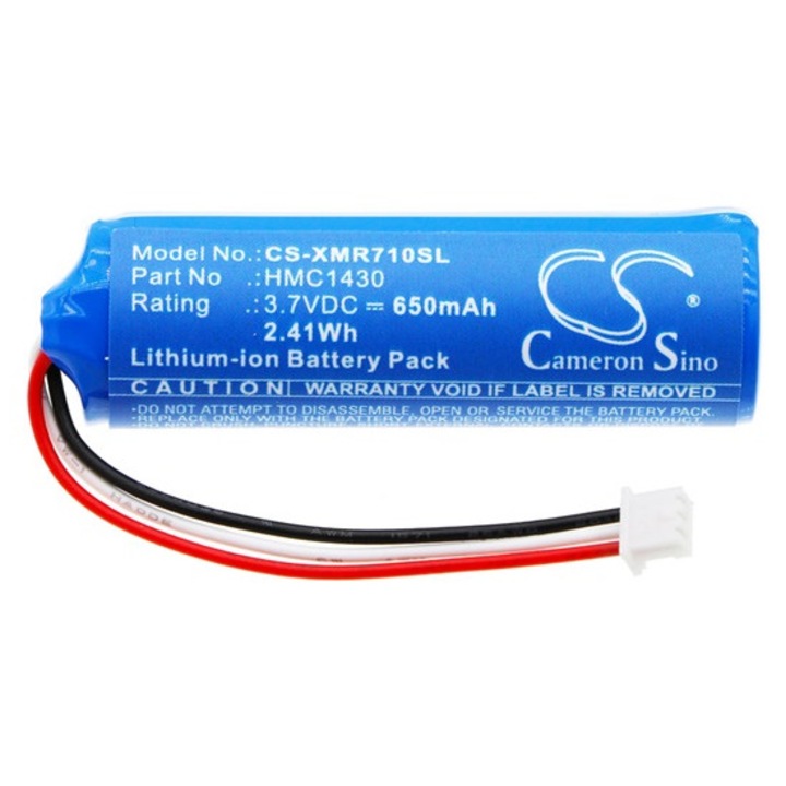 Cameron sino li-ion akkumulátor, 3, 7v, 650mAh, kompatibilis xiaomi hmc1430 kék-vel