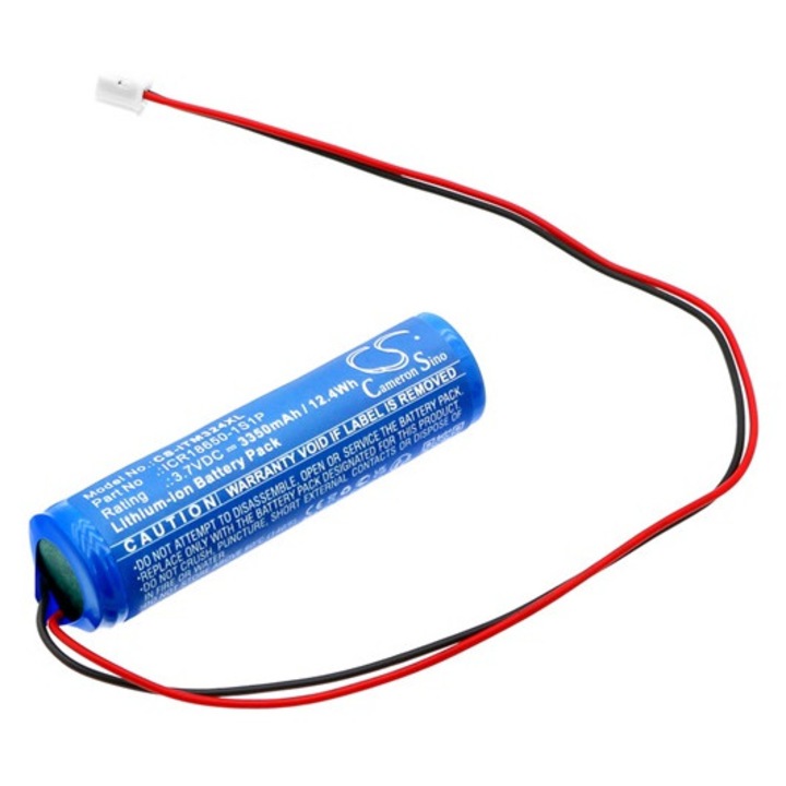 Cameron sino li-ion akkumulátor, 3, 7v, 3350mAh, kompatibilis internorm icr18650-1s1p kék-vel