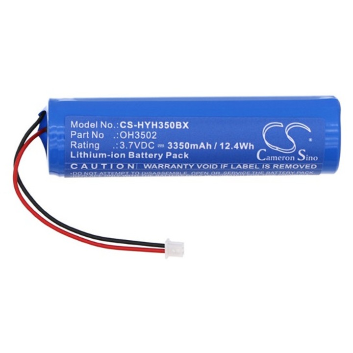 Cameron sino li-ion akkumulátor, 3, 7v, 3350mAh, kompatibilis honeywell oh3502 kék-vel