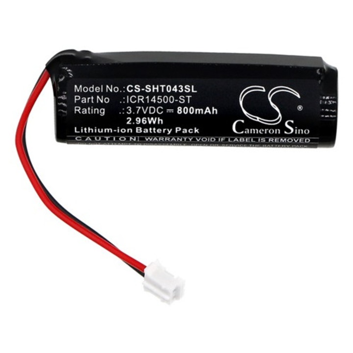 Cameron sino li-ion akkumulátor, 3, 7v, 800mAh, kompatibilis simplehuman icr14500-st -vel